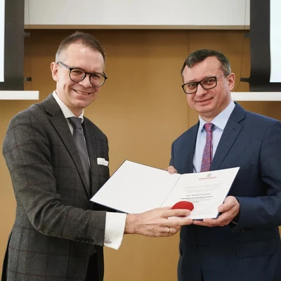 Prof. Józef Hernik odznaczony!