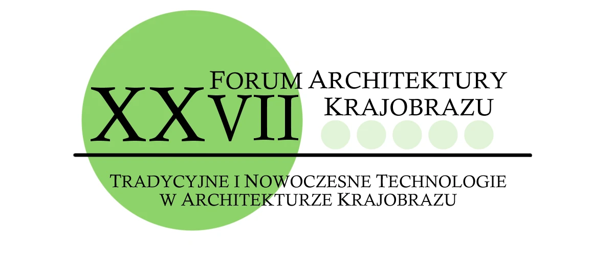 XXVII Forum Architektury Krajobrazu